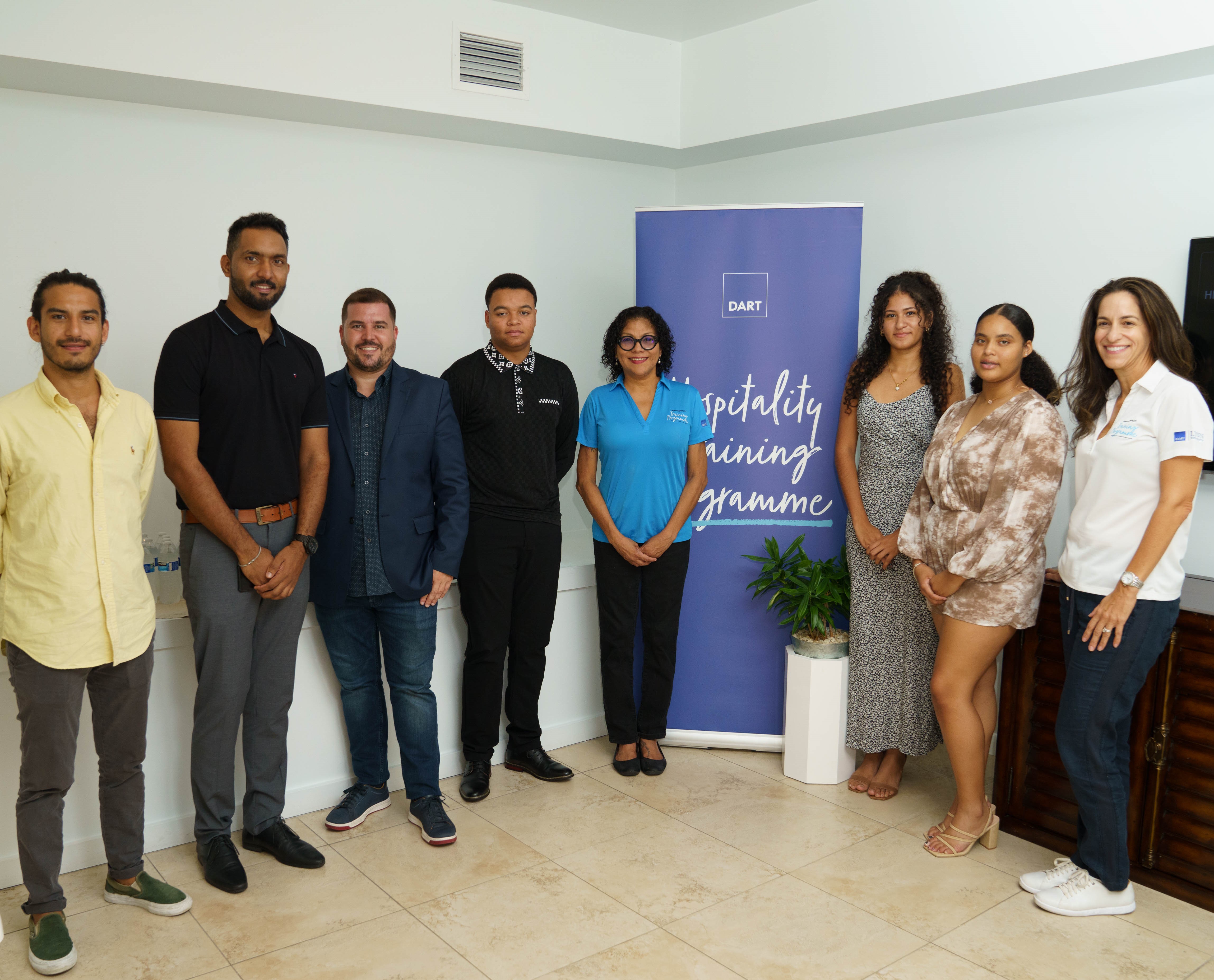 Trio of Cayman Brac youth gains hospitality experience after completing Le Soleil d’Or internship